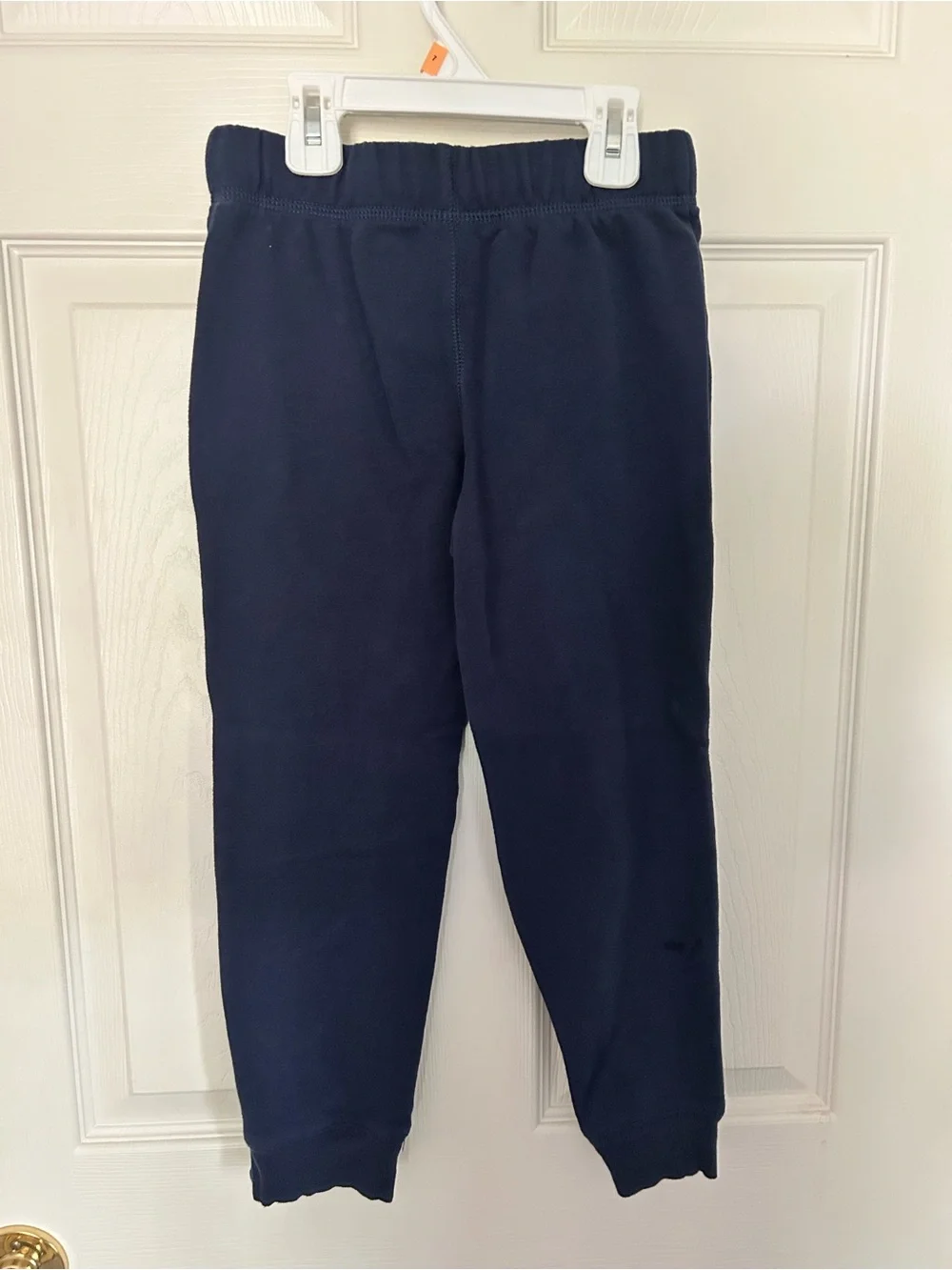 Boys, Carter's, Navy Blue, Drawstring Sweatpants, Joggers, Size 7